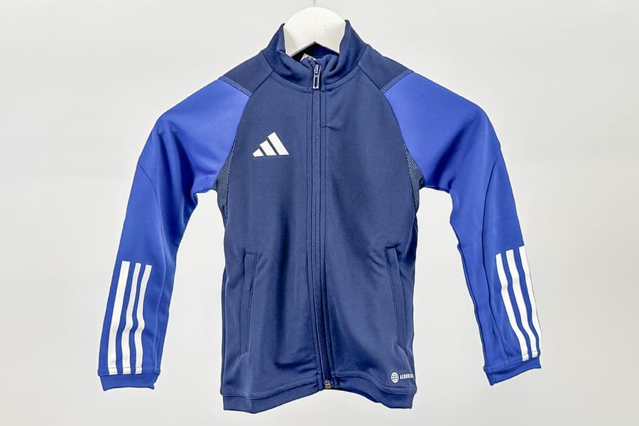 adidas Kinder Trainingsjacke Tiro 23 Competition dunkelblau, Gr. 164